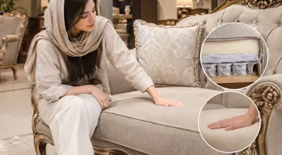 کیفیت نشیمن مبل